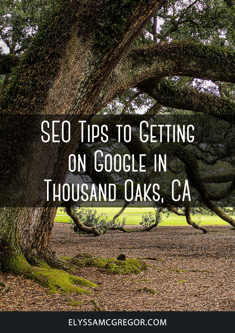 Thousand Oaks SEO - Tips to Getting on Google in Thousand Oaks, CA