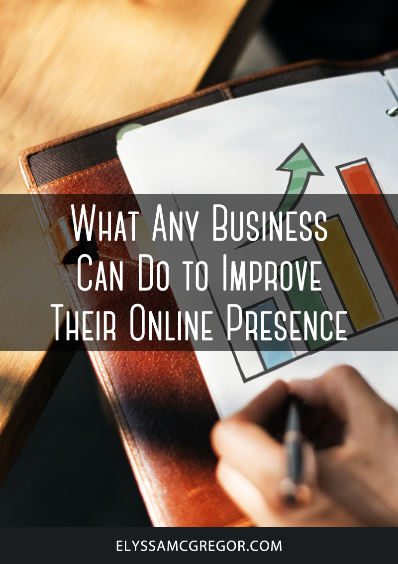 What any business can do to improve their online presence