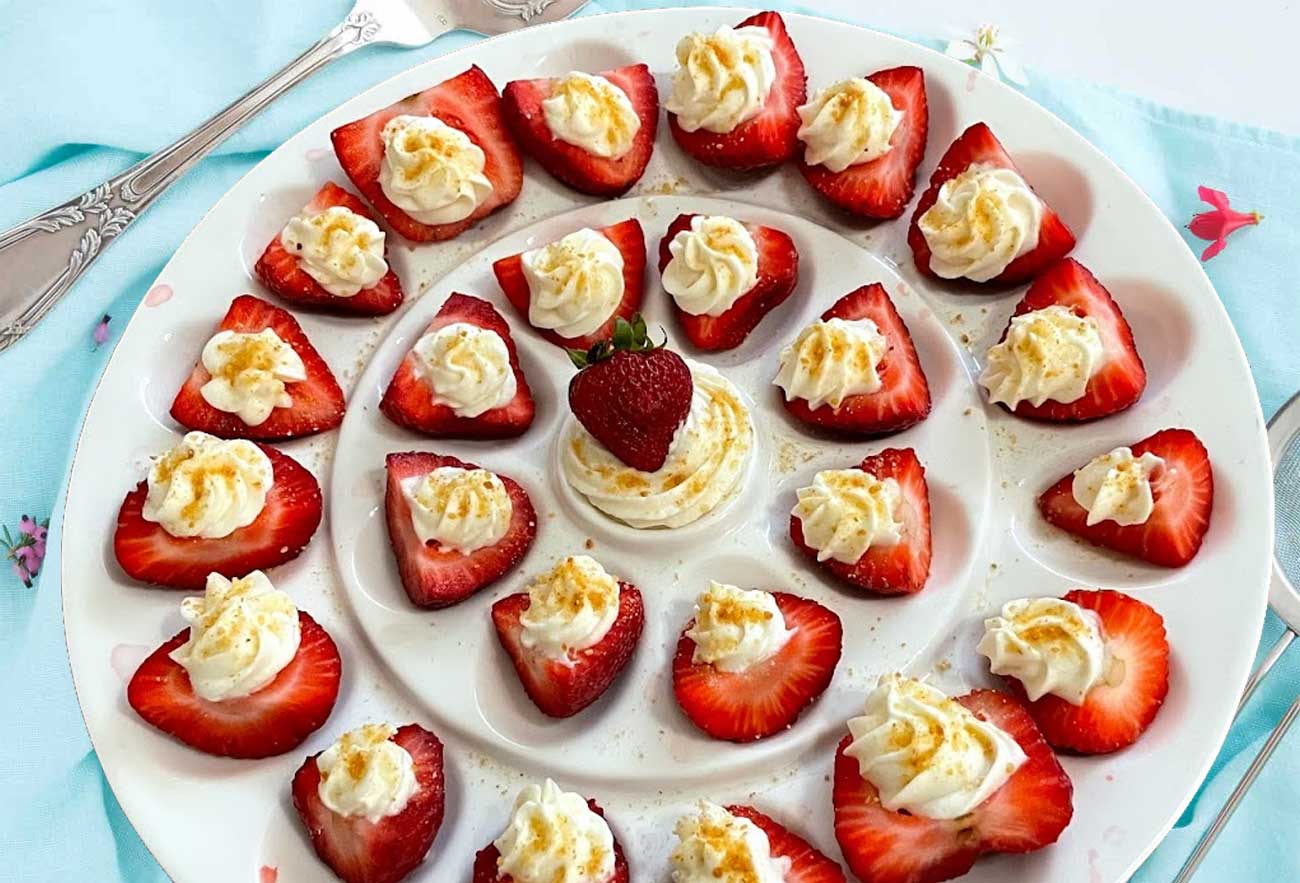 Deviled Cheesecake Strawberries: A Game-Changer in Every Bite!