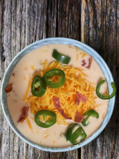 Jalapeno Popper Chicken Soup