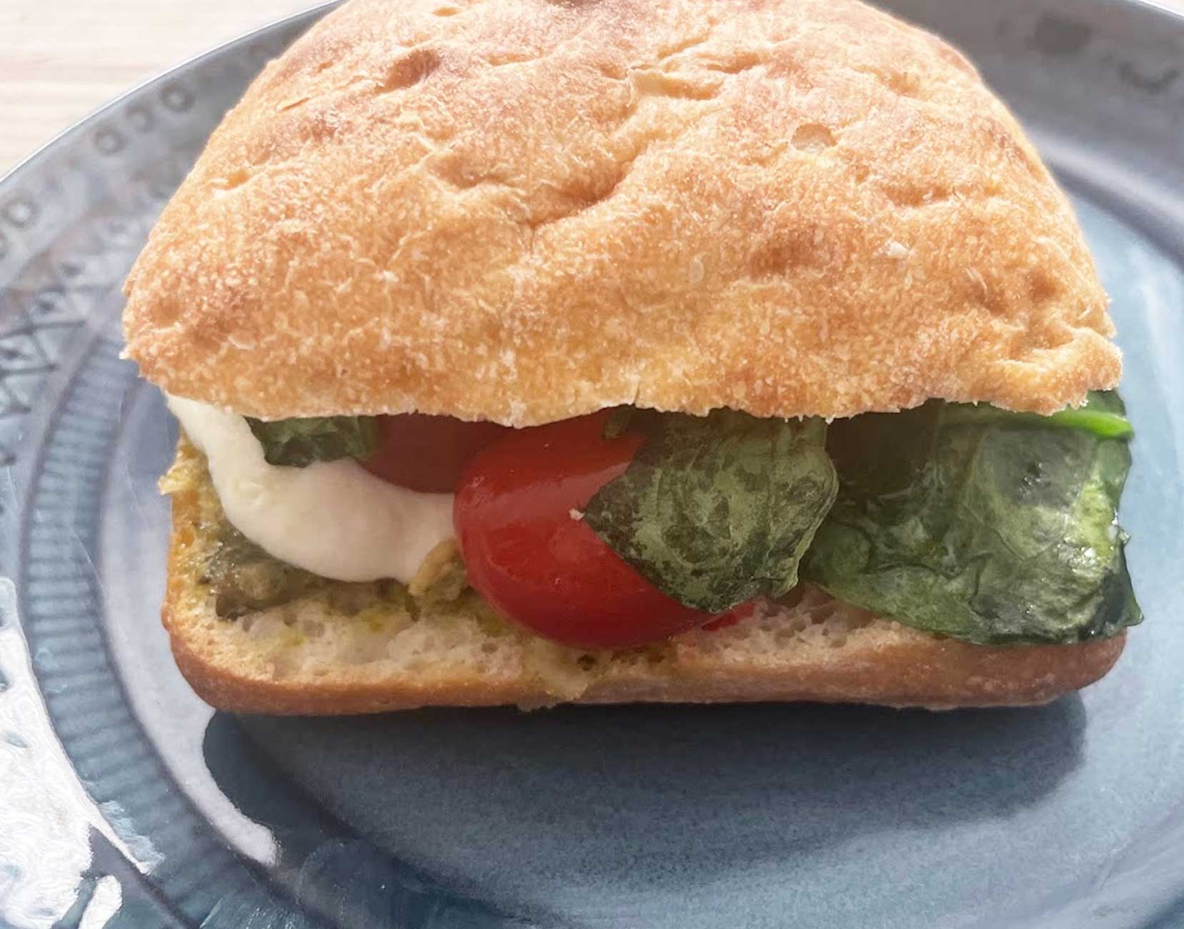 StarbucksInspired Roasted Tomato Mozzarella Panini at Home