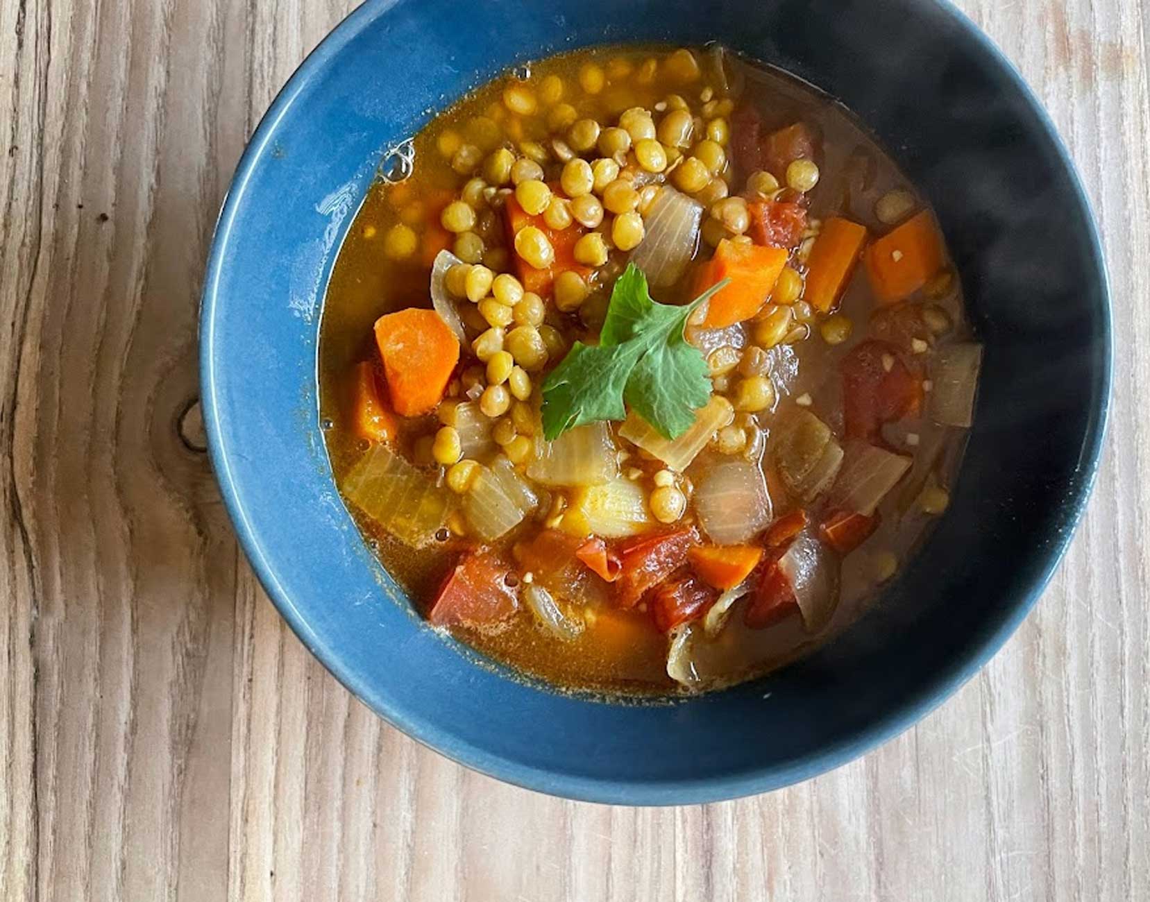 Stovetop Lentil Soup: A Nourishing Recipe of Comfort & Flavor